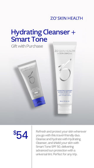 ZO Skin Health Gift with Purchase - Travel Cleanse and Protect Duo ZO Skin Centre Houston