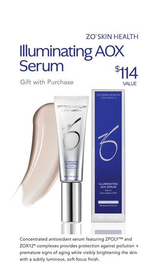 ZO Skin Health Gift with Purchase - Illuminating AOX Serum 30mL / 1 Fl. Oz. ZO Skin Centre Houston