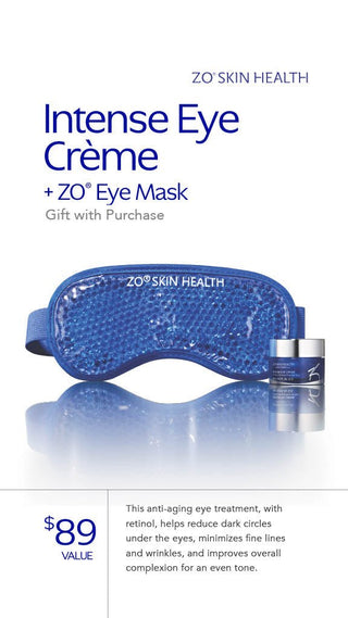 ZO Skin Health Gift with Purchase - Intense Eye Creme + ZO Eye Mask ZO Skin Centre Houston