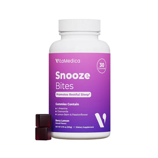 ZO Skin Centre Houston VitaMedica Snooze Bites Restful Sleep Gummies ZO Skin Centre Houston